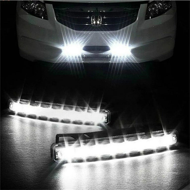 2x LED DRL Daytime Running Light Drive Fog Lamp White 6000K for BMW 7 Series 